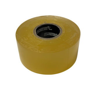 STEEL Stutzen Tape PVC clear breit 25m x 38mm