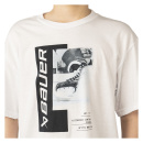 T-Shirt Bauer Graphic Tee 2 weiss Junior