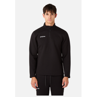 Sweater CCM TEAM LOCKER ROOM 1/4 ZIP Senior