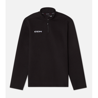Sweater CCM TEAM LOCKER ROOM 1/4 ZIP Junior