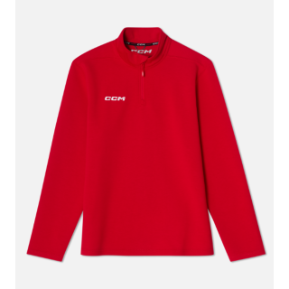 Sweater CCM TEAM LOCKER ROOM 1/4 ZIP Junior