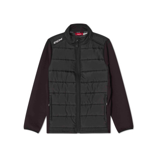 Jacke CCM TEAM HYBRID QUILTED Junior
