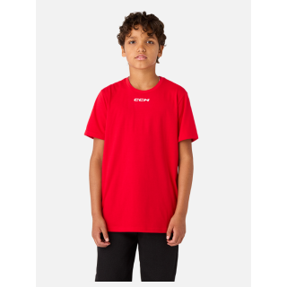 T-Shirt CCM TEAM SS TEE Junior