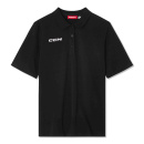 Polo CCM TEAM PREMIUM Senior schwarz XS