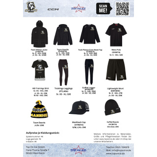 Teamwear Mad Dogs Mannheim