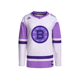 Trikot Adidas AUTHENTIC NHL Boston Bruins Hockey Fights Cancer