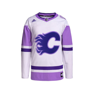 Trikot Adidas AUTHENTIC NHL Calgary Flames Hockey Fights Cancer