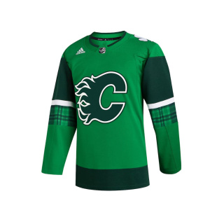 Trikot Adidas AUTHENTIC NHL Calgary Flames St. Patricks Day
