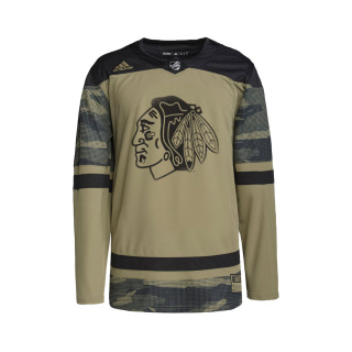Trikot Adidas AUTHENTIC NHL Chicago Blackhawks Military Camo