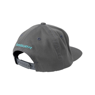 Mütze Bauer Fuse Drip Flat Brim Senior - grau
